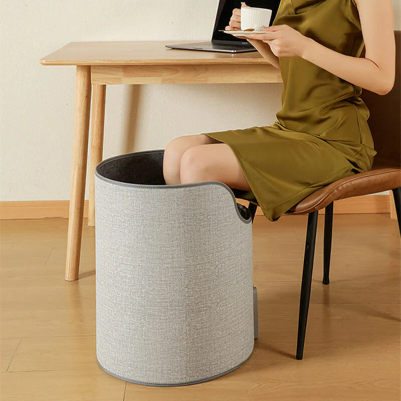 Under Desk Leg Warmer Folding Electric Heating Foot Warmer