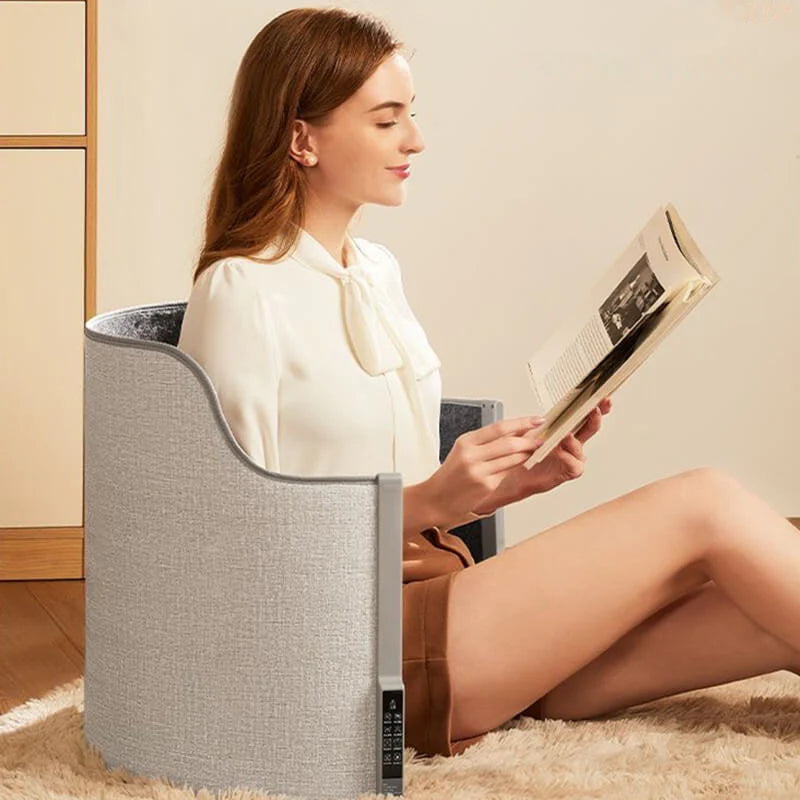 Under Desk Leg Warmer Folding Electric Heating Foot Warmer